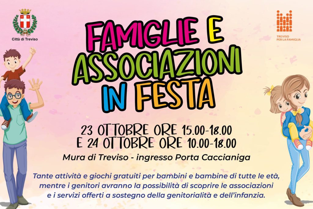 Locandina famiglie e Associazioni in festa